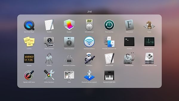 Přenos dat do nového Mac
