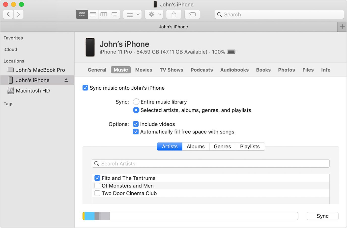 Přenos dat z Androidu do iPhonu